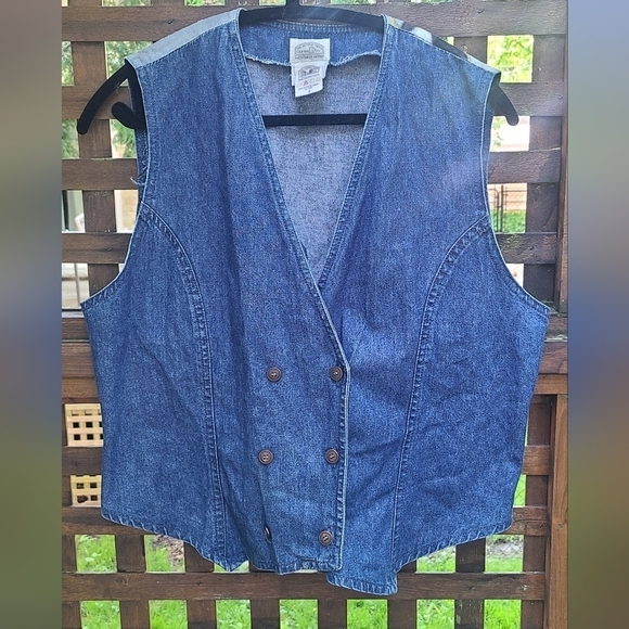 Vintage Hand Painted Vest - Picture 2 of 8